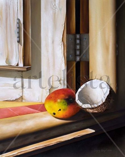 S/T Oil Canvas Still Life Paintings