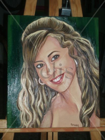 Cirstna Cifuentes Sanchez Oil Canvas Portrait