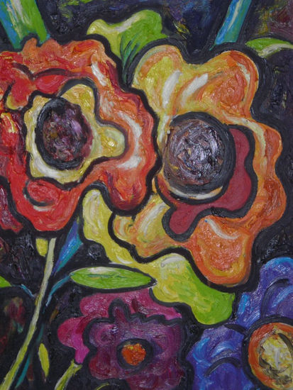 FLORES Oil Canvas