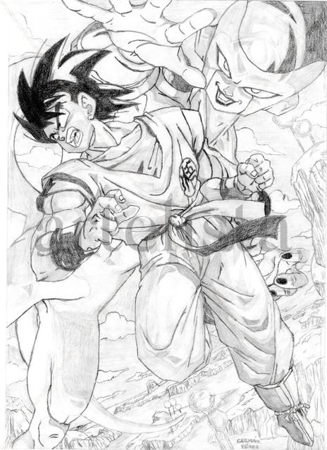 Goku vs freezer