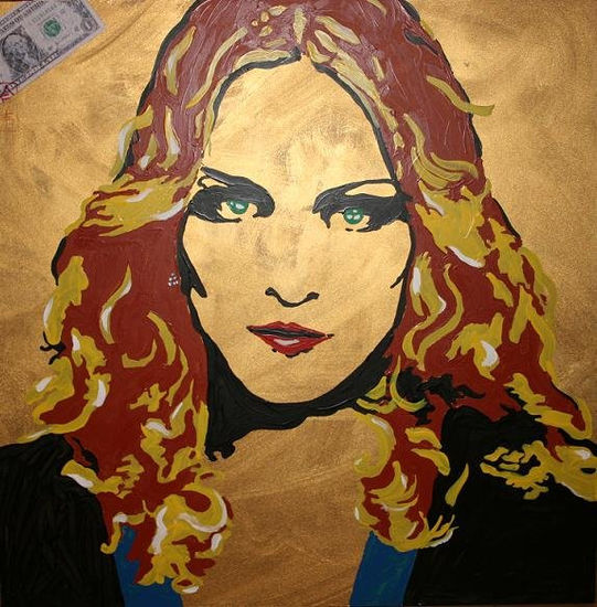 Madonna Oil Canvas Portrait