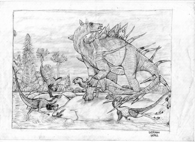 dinosaurios Pencil