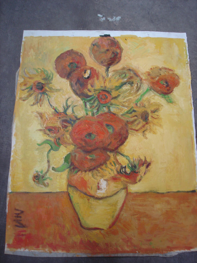 girasoles de van gogh