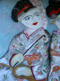 Las geishas (detalle2)