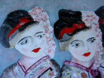 Las geishas (detalle3)