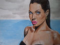 ANGELINA JOLIE BEACH