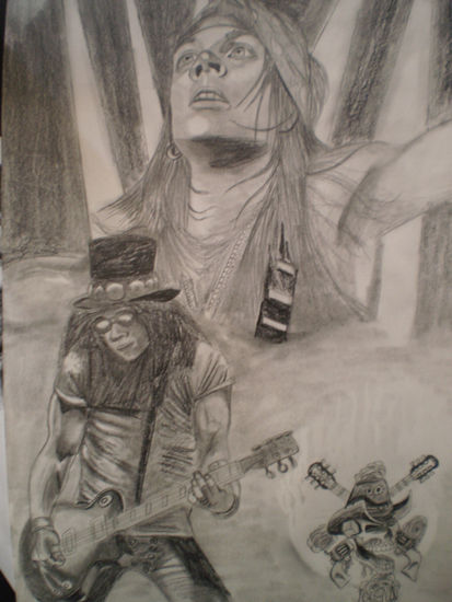 GUNS&ROSES Charcoal