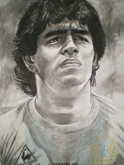 MARADONA one Charcoal