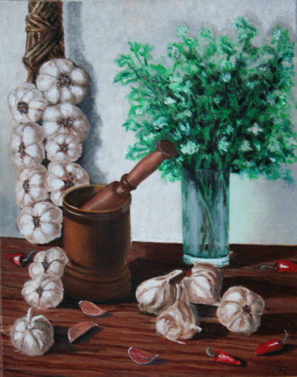 alls i julibert Oil Canvas Still Life Paintings