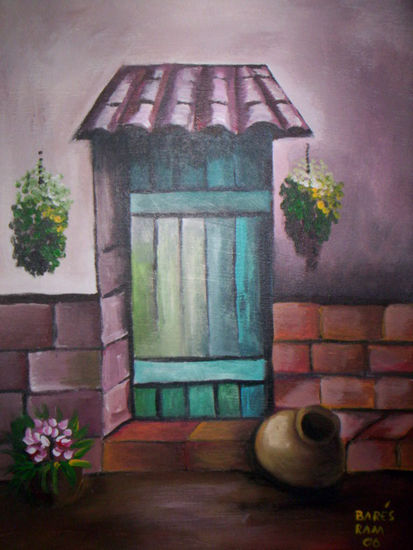 La casa de Hector Acrylic Canvas