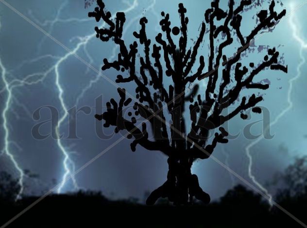ARBOL   Y  TORMENTA