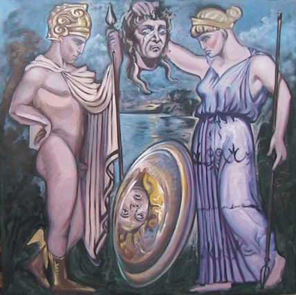 "perseo, medusa, y...