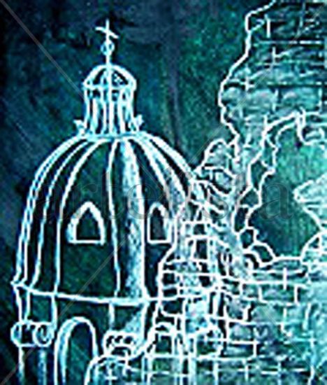 "Restauración" Acrylic Canvas Landscaping