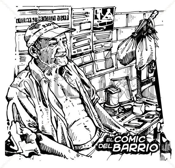 el comic del barrio. Tinta