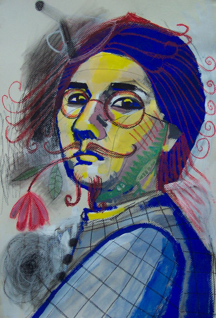 Autorretrato serio