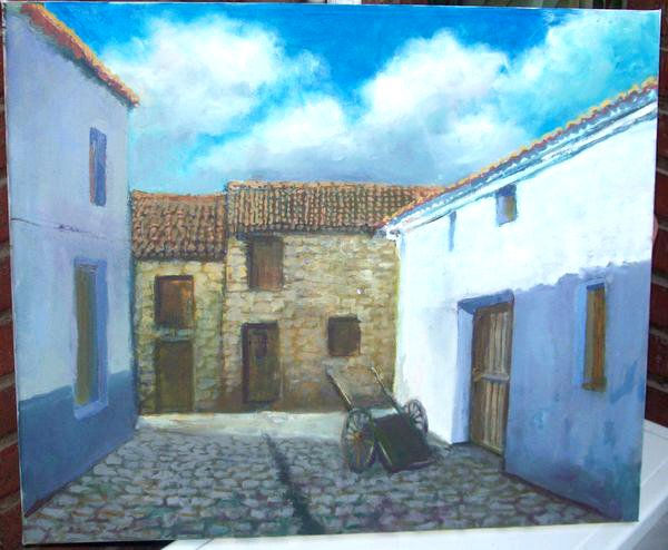 Rincón Serrano Oil Canvas Landscaping