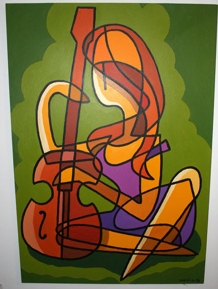 Muller con violoncello