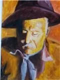 Gaucho Oil Canvas Portrait