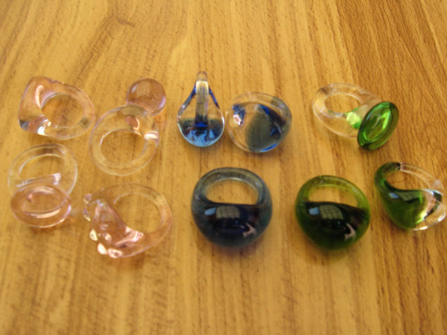 Anillos de vidrio 