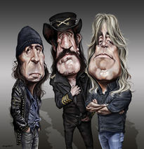 Caricatura motorhead