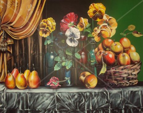 Bodegon rosas