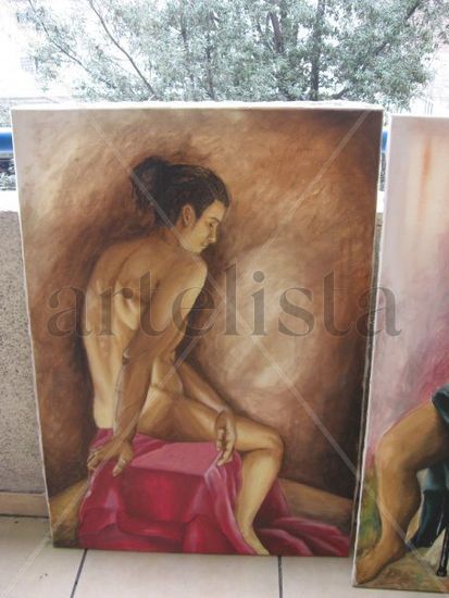 ejercicio pintura  figura humana 