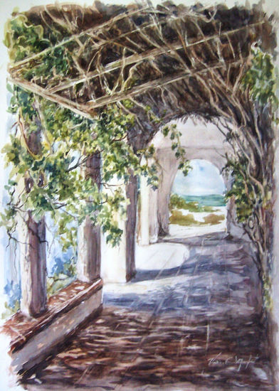 Arcos y Ramas Watercolour Paper Landscaping