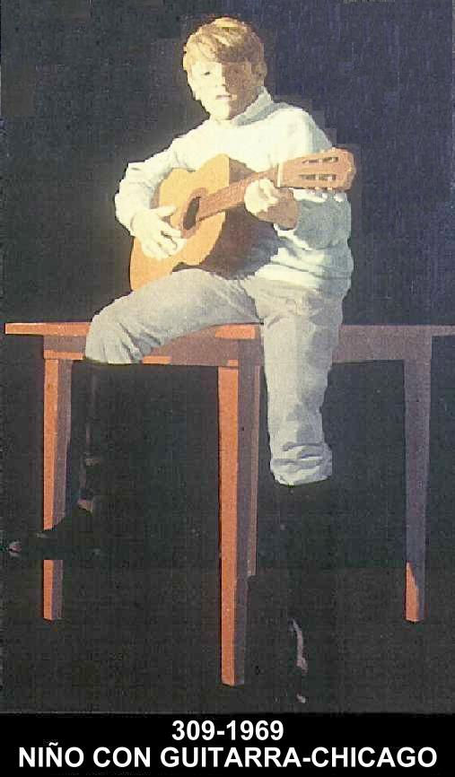 Niño con guitarra