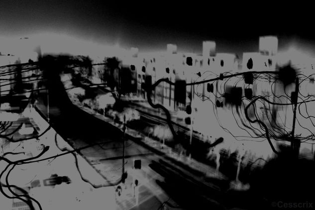 Neurosis de la Ciudad Other Themes Black and White (Digital)