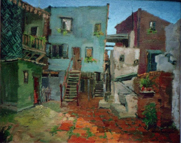 BALCON, GERANIOS Y CLAVELES