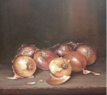 Bodegon cebollas