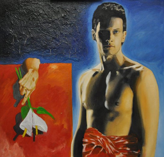 san josé Oil Canvas Landscaping