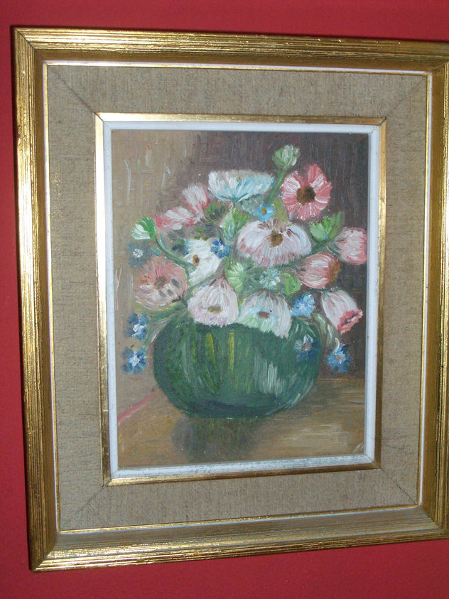 jarrón de flores