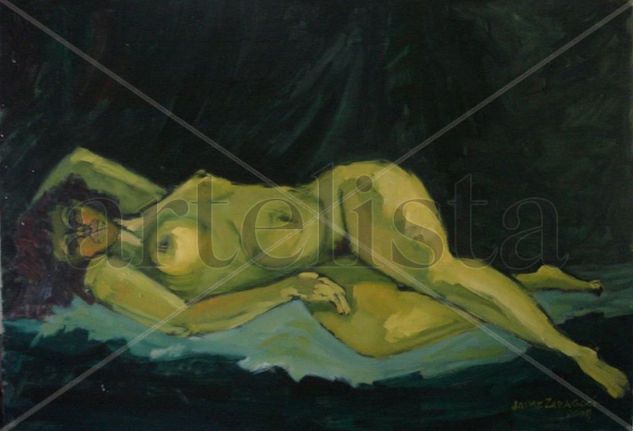 VENUS DORMIDA Oil Panel Nude Paintings