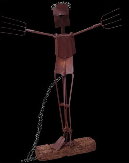 CRISTO DE LA CHATARRA Hierro Figurativa