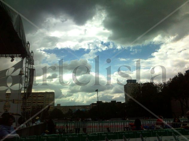 Atardecer en Tlatelolco