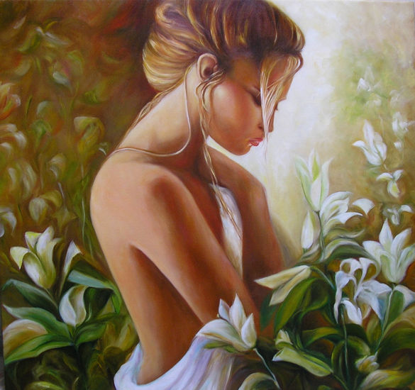 NOSTALGIA Oil Canvas Figure Painting