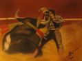 Carboncillo/Pastel nº9: "Banderillas" - 23.08.2010