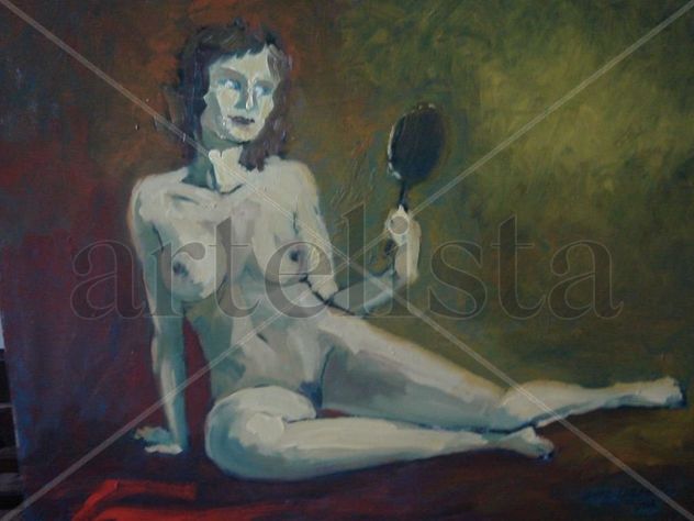 DESNUDO CON ESPEJO