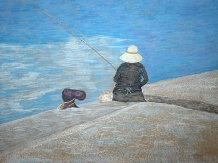 Pescando..