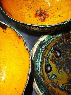 Cuencos naranjas