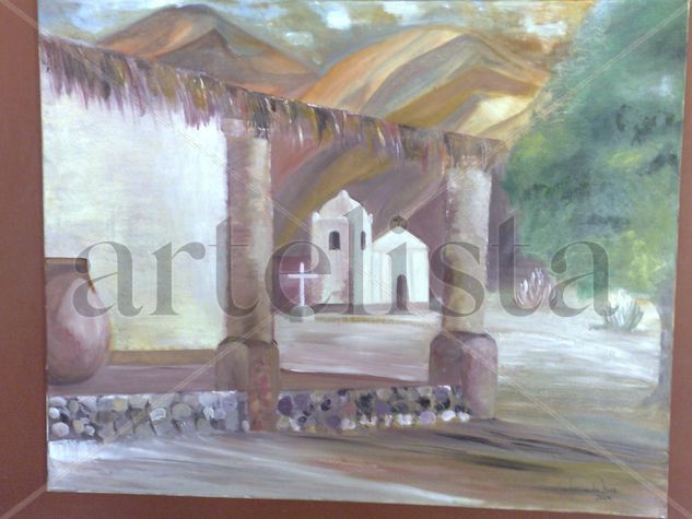 La Aparecida Oil Canvas Landscaping