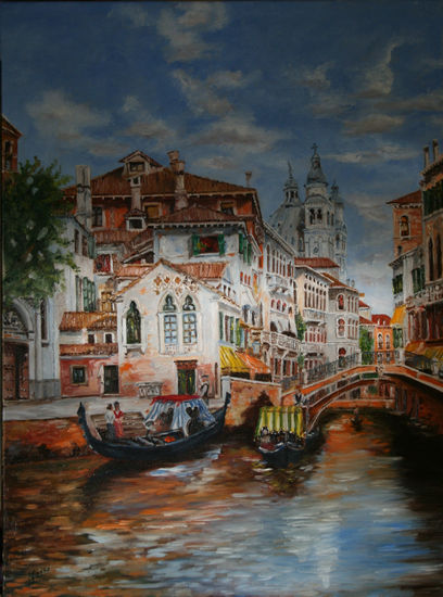 RINCON VENECIANO Oil Canvas Landscaping