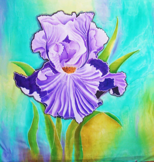 IRIS Tinta Tela Floral