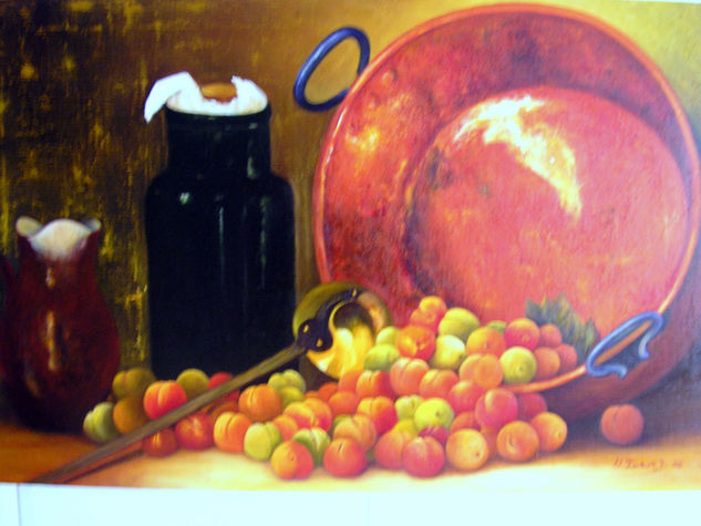 PAILA DE COBRE Oil Canvas Still Life Paintings