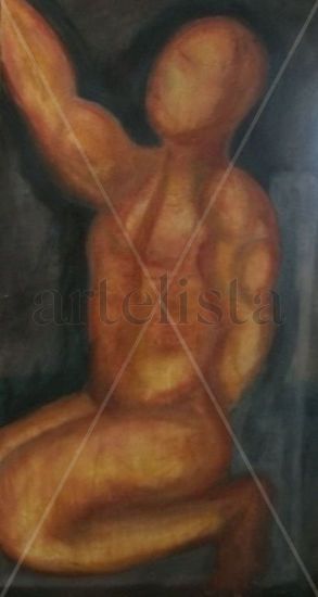 clamor Acrylic Canvas Nude Paintings