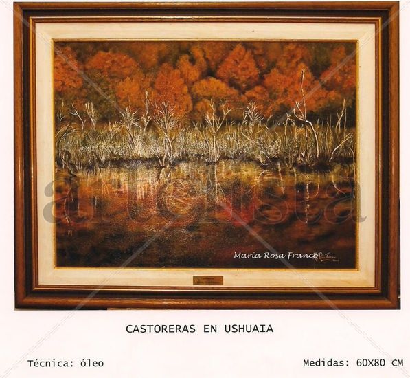 Castoreras Oil Canvas Landscaping