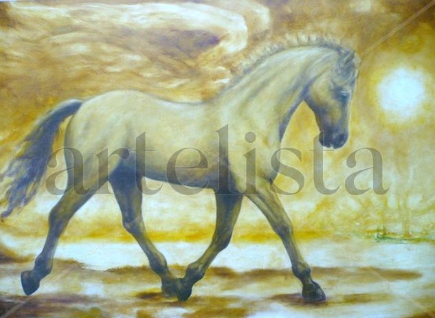 OASIS PEGASO Oil Canvas Animals