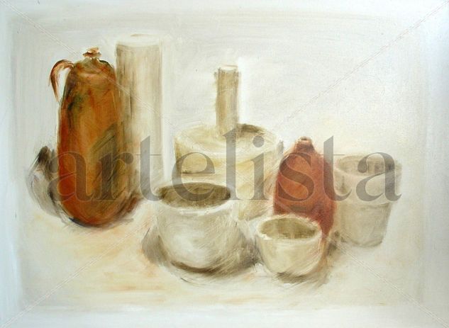 BARROS 1 Oil Canvas Still Life Paintings