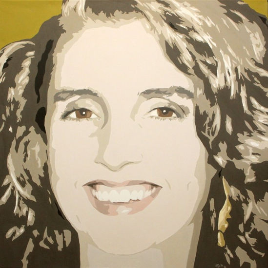 Pilar Acrylic Canvas Portrait